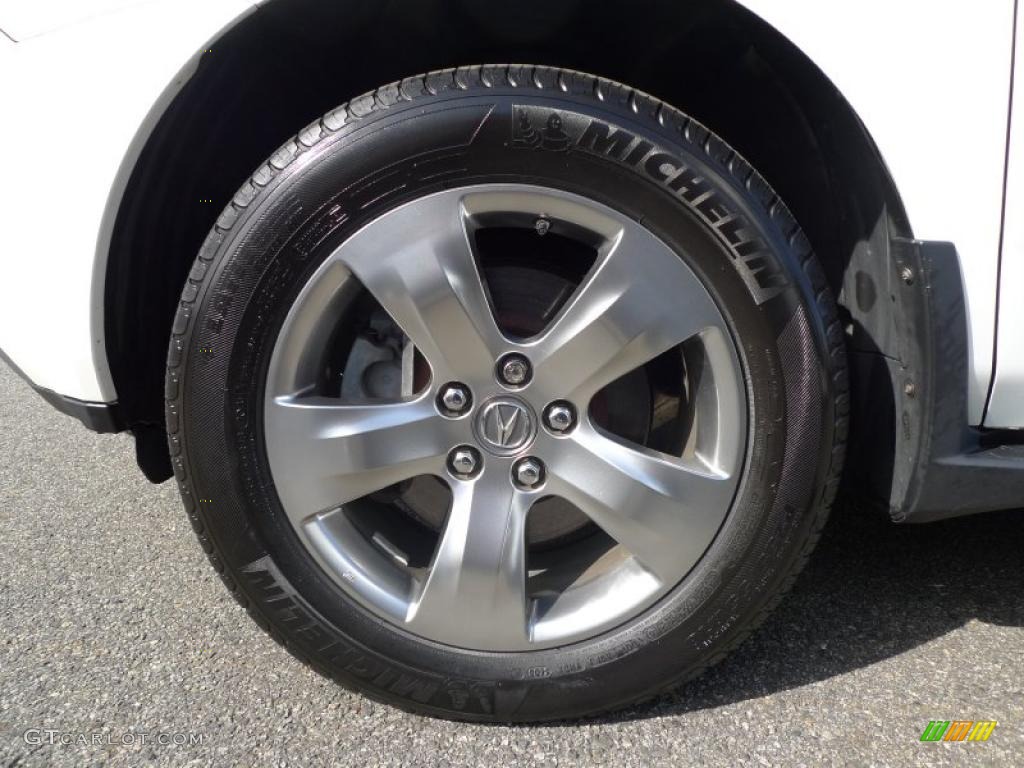 2007 MDX Sport - Aspen White Pearl / Parchment photo #18