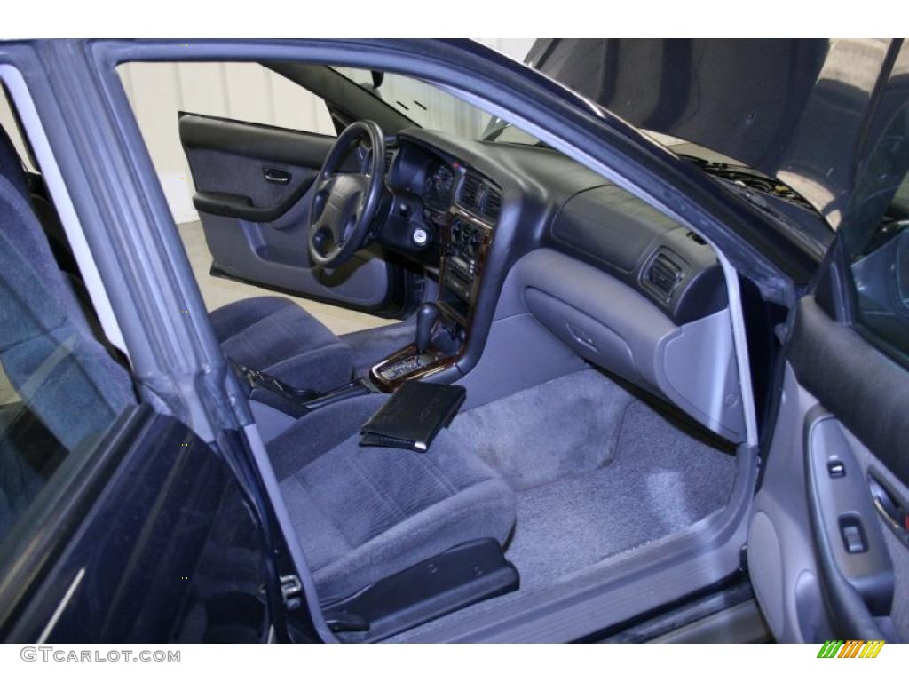 2001 Outback Wagon - Deep Sapphire Metallic / Black photo #9