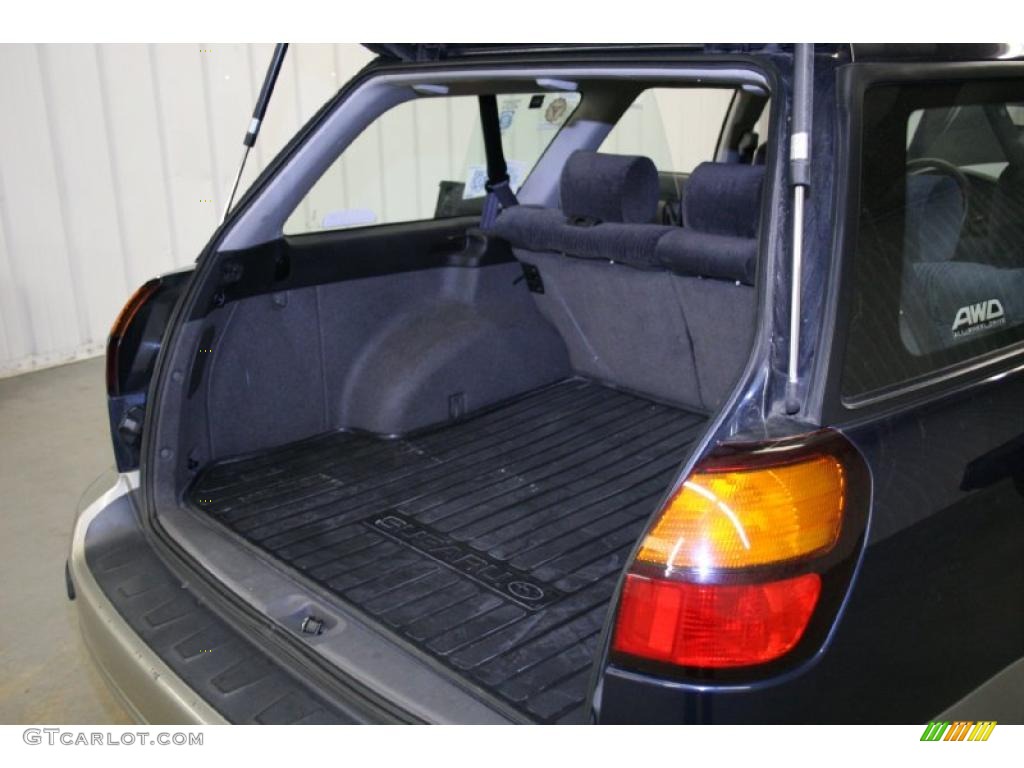 2001 Outback Wagon - Deep Sapphire Metallic / Black photo #11