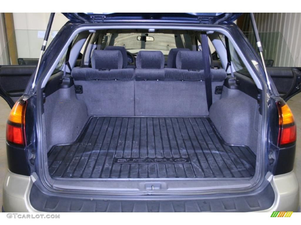 2001 Outback Wagon - Deep Sapphire Metallic / Black photo #12