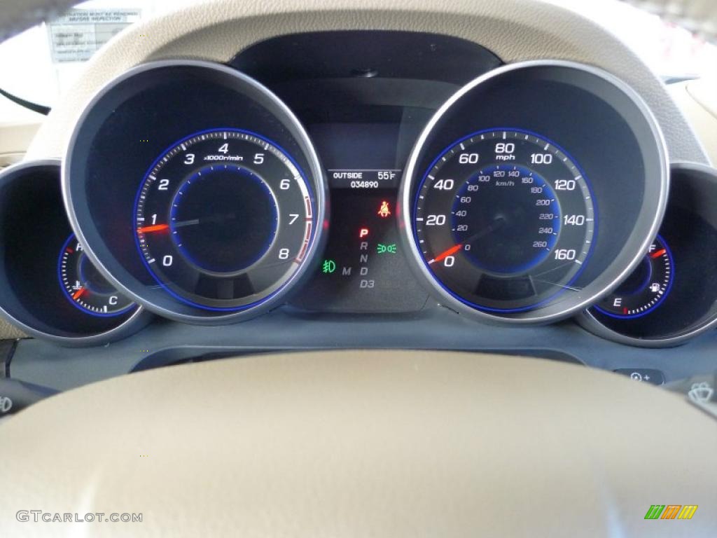 2007 MDX Sport - Aspen White Pearl / Parchment photo #52