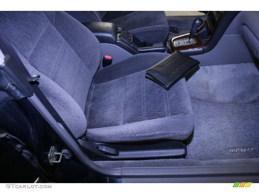 2001 Outback Wagon - Deep Sapphire Metallic / Black photo #19