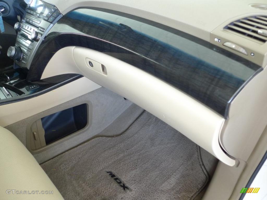 2007 MDX Sport - Aspen White Pearl / Parchment photo #59