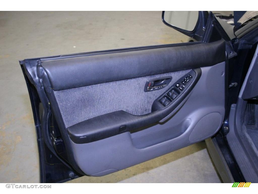 2001 Outback Wagon - Deep Sapphire Metallic / Black photo #25