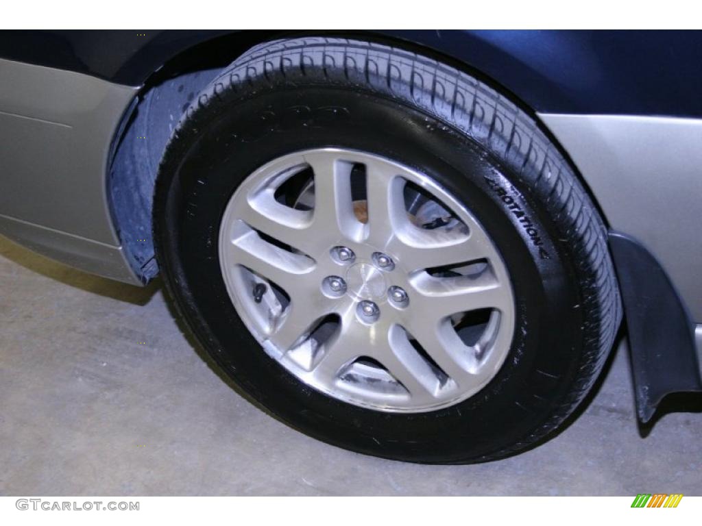 2001 Outback Wagon - Deep Sapphire Metallic / Black photo #27