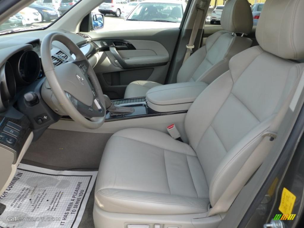 2007 MDX  - Nimbus Gray Metallic / Taupe photo #3