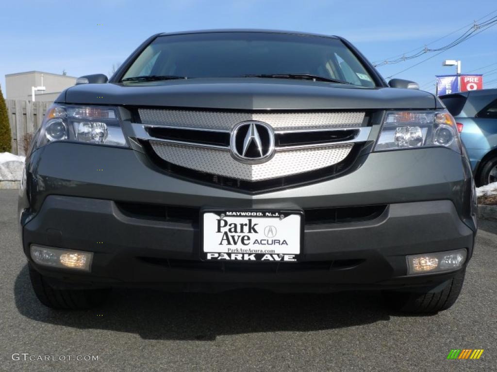 2007 MDX  - Nimbus Gray Metallic / Taupe photo #4