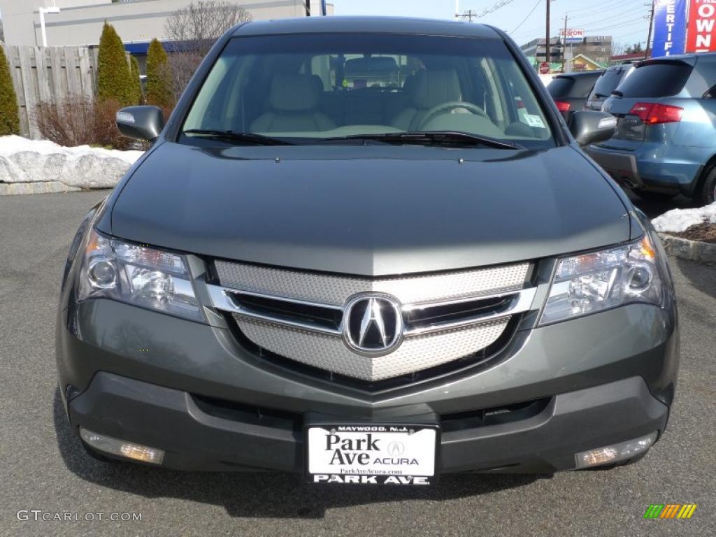 2007 MDX  - Nimbus Gray Metallic / Taupe photo #10