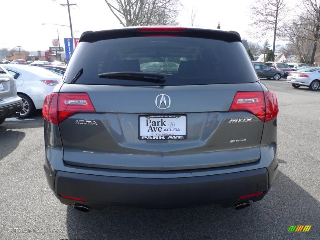 2007 MDX  - Nimbus Gray Metallic / Taupe photo #11