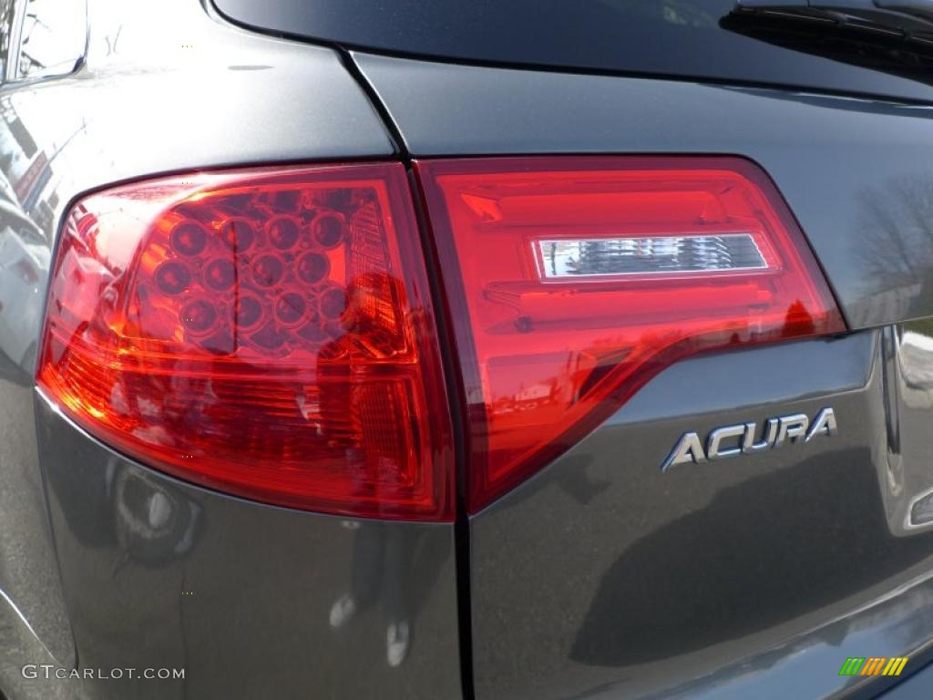2007 MDX  - Nimbus Gray Metallic / Taupe photo #12