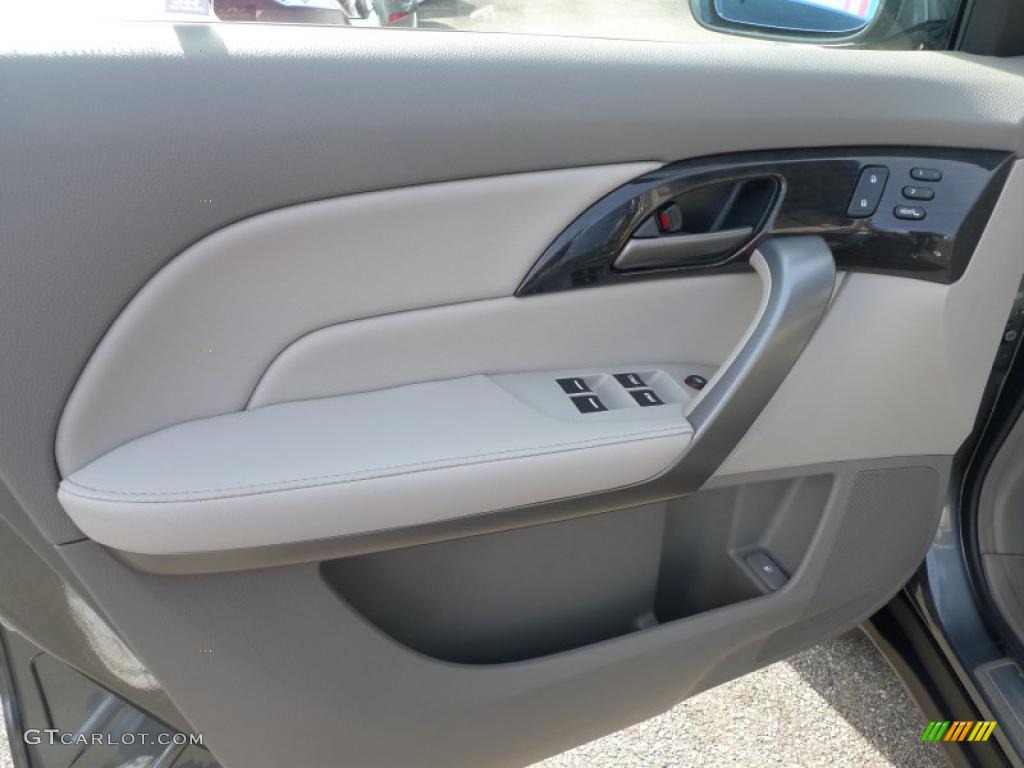 2007 MDX  - Nimbus Gray Metallic / Taupe photo #22