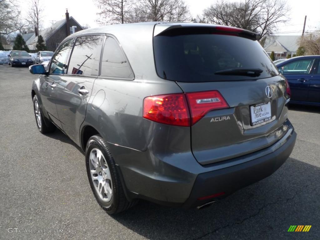 2007 MDX  - Nimbus Gray Metallic / Taupe photo #27