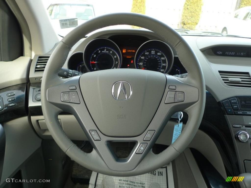 2007 MDX  - Nimbus Gray Metallic / Taupe photo #42