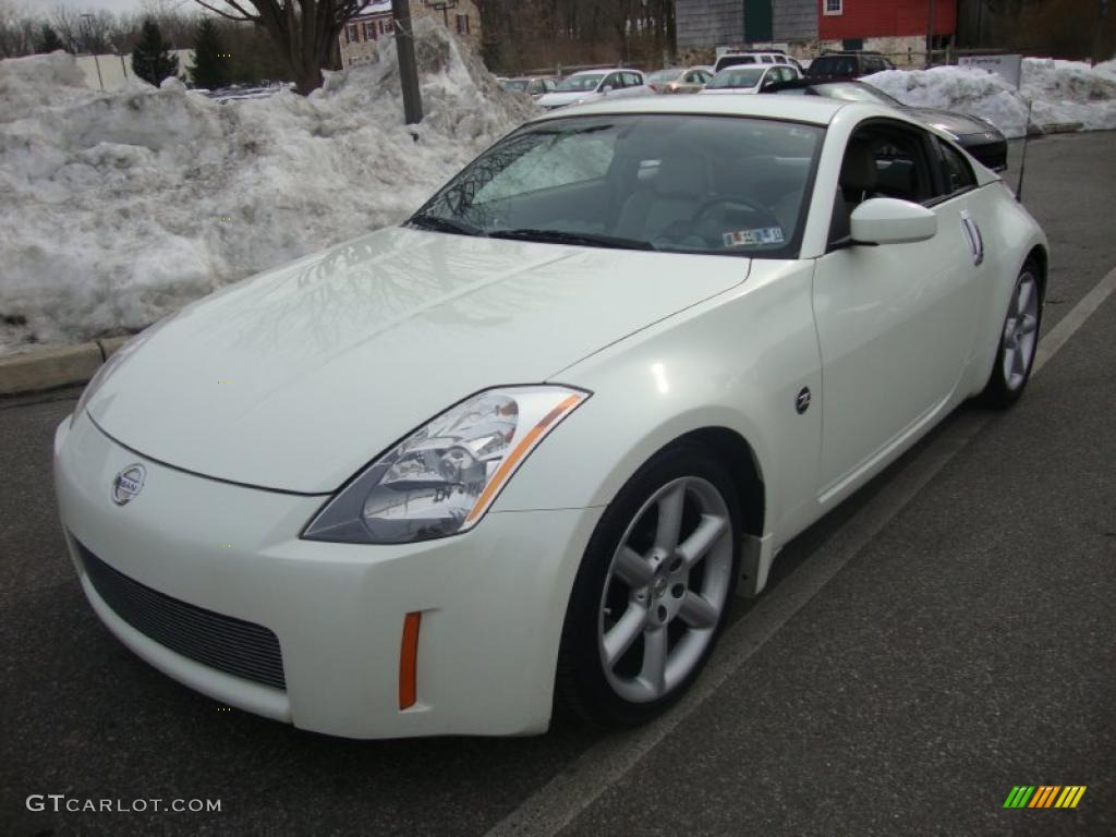 2003 350Z Touring Coupe - Pikes Peak White / Frost photo #1