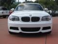 2008 Alpine White BMW 1 Series 135i Coupe  photo #2