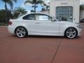 2008 Alpine White BMW 1 Series 135i Coupe  photo #4