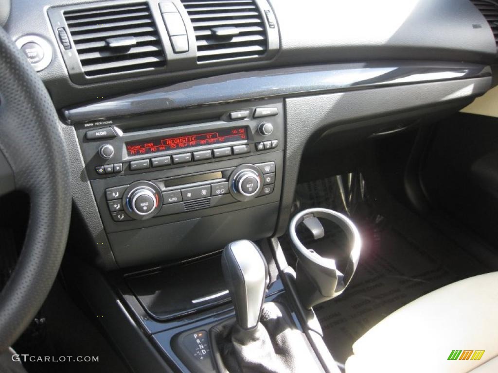 2008 1 Series 135i Coupe - Alpine White / Grey photo #13