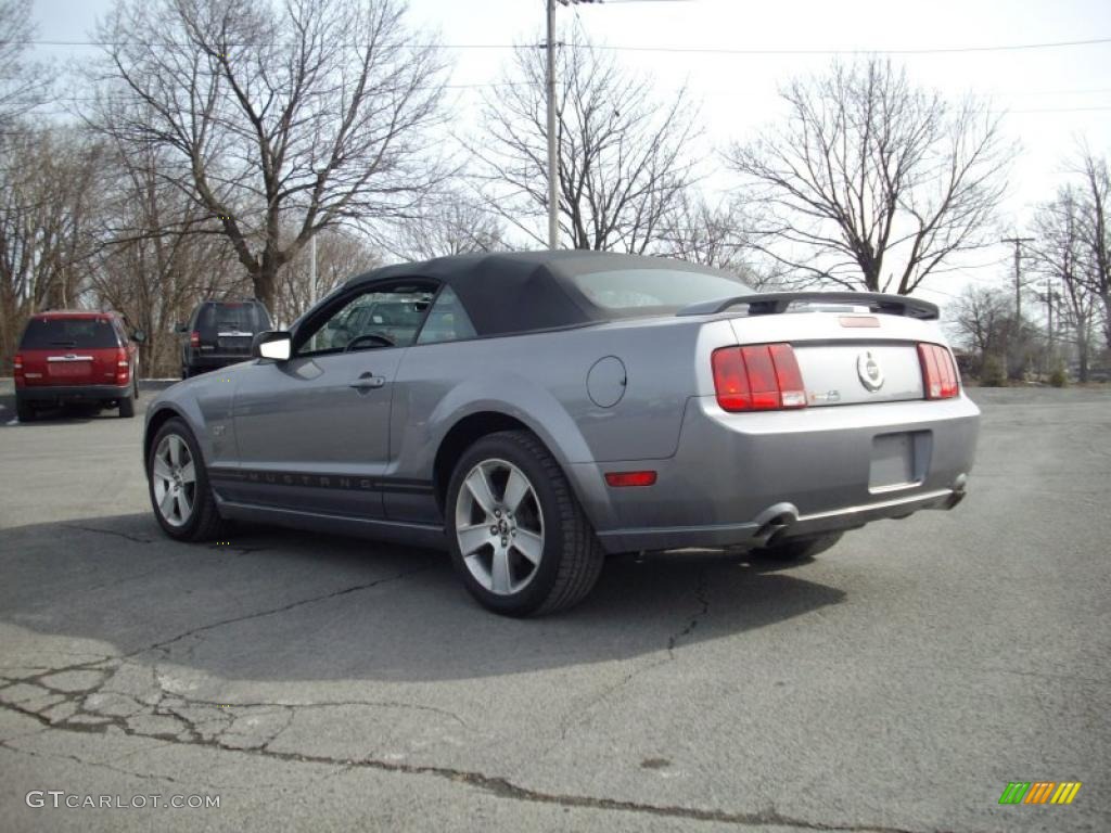 2006 Mustang GT Premium Convertible - Tungsten Grey Metallic / Dark Charcoal photo #2