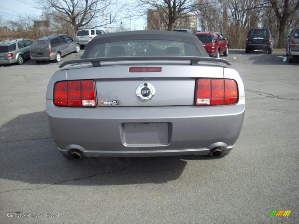 2006 Mustang GT Premium Convertible - Tungsten Grey Metallic / Dark Charcoal photo #3