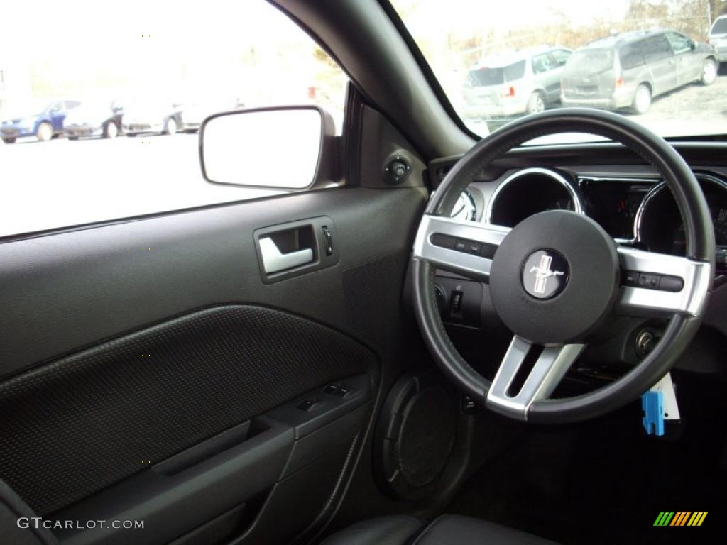 2006 Mustang GT Premium Convertible - Tungsten Grey Metallic / Dark Charcoal photo #12