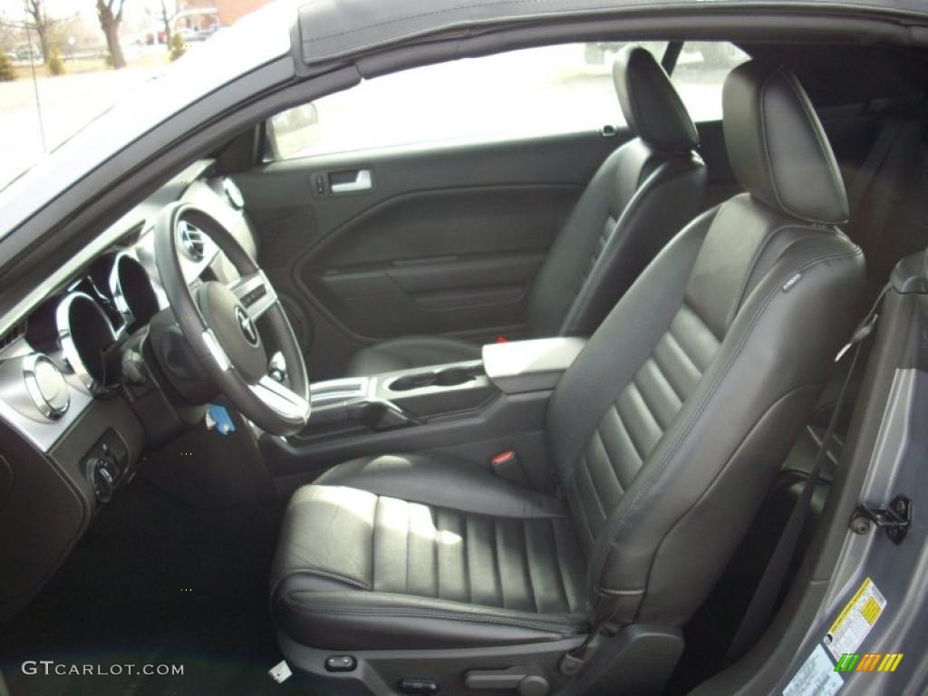 2006 Mustang GT Premium Convertible - Tungsten Grey Metallic / Dark Charcoal photo #13
