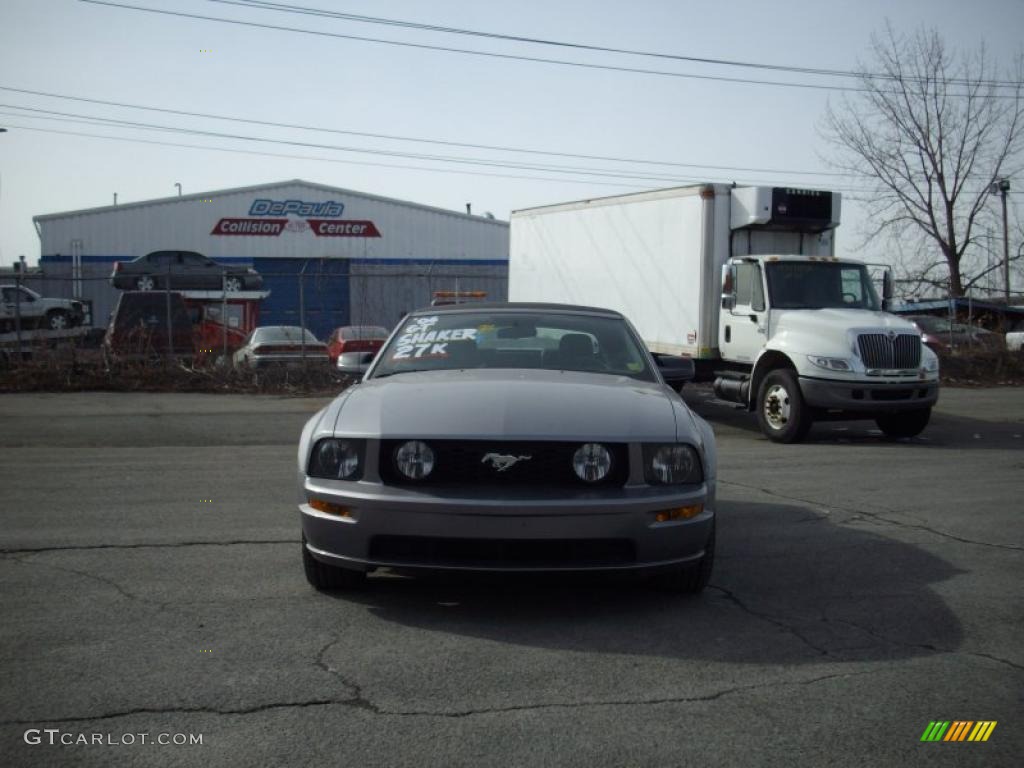 2006 Mustang GT Premium Convertible - Tungsten Grey Metallic / Dark Charcoal photo #15