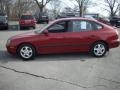 2005 Electric Red Metallic Hyundai Elantra GT Hatchback  photo #1