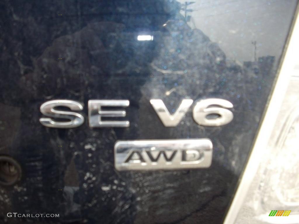 2008 Fusion SE V6 AWD - Dark Blue Ink Metallic / Charcoal Black photo #4