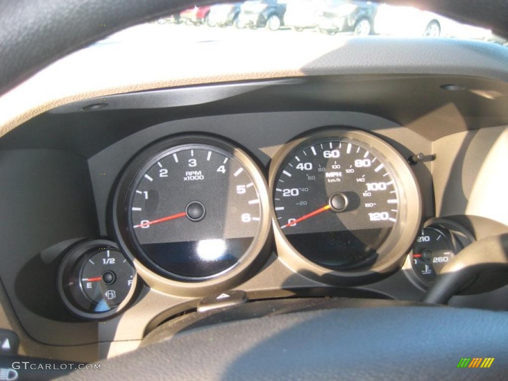 2010 Silverado 1500 Regular Cab - Sheer Silver Metallic / Dark Titanium photo #10