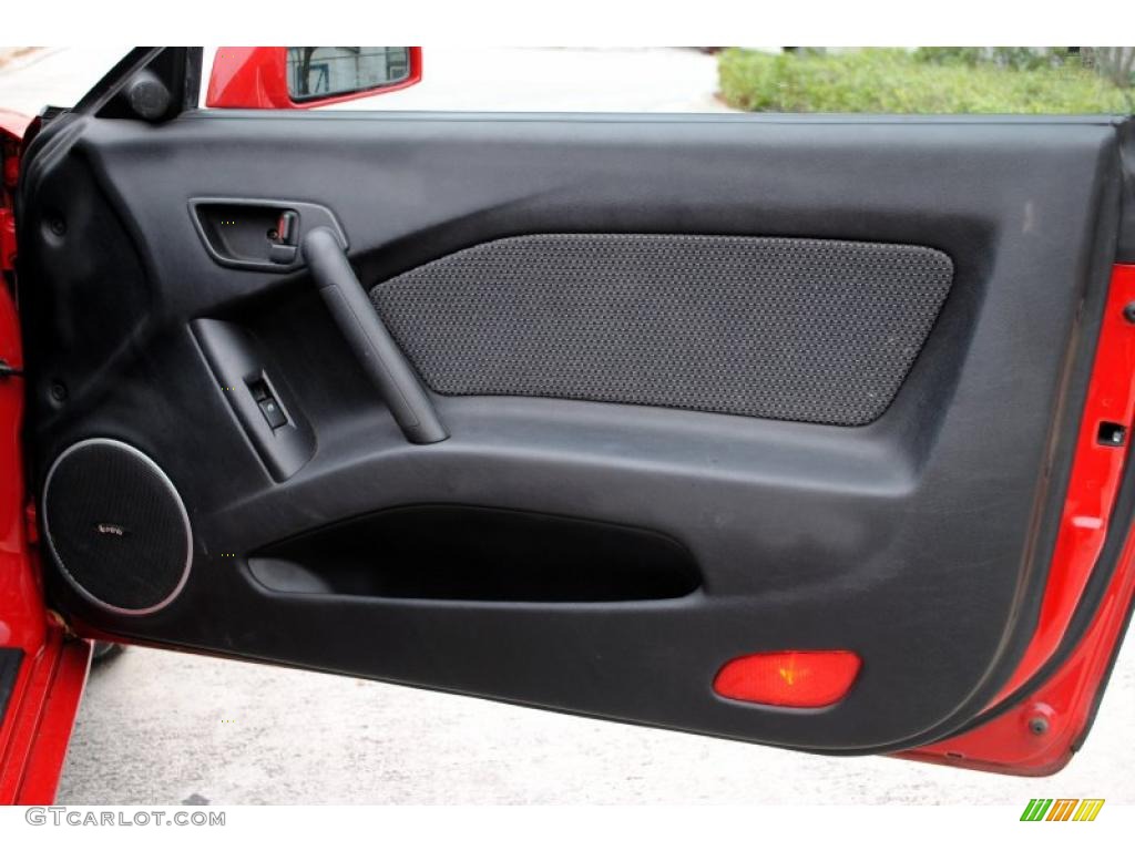 2003 Hyundai Tiburon GT V6 Black Door Panel Photo #26246307
