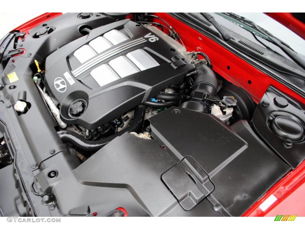 2003 Hyundai Tiburon GT V6 2.7 Liter DOHC 24-Valve V6 Engine Photo #26246740