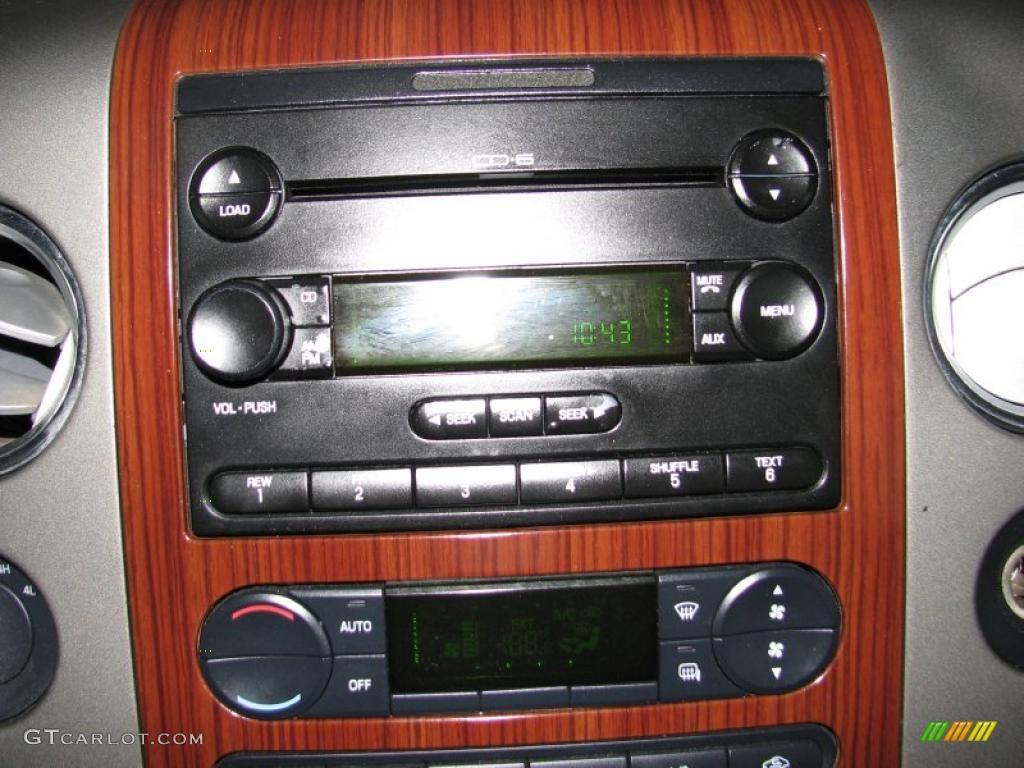 2006 F150 Lariat SuperCrew 4x4 - Dark Toreador Red Metallic / Tan photo #14