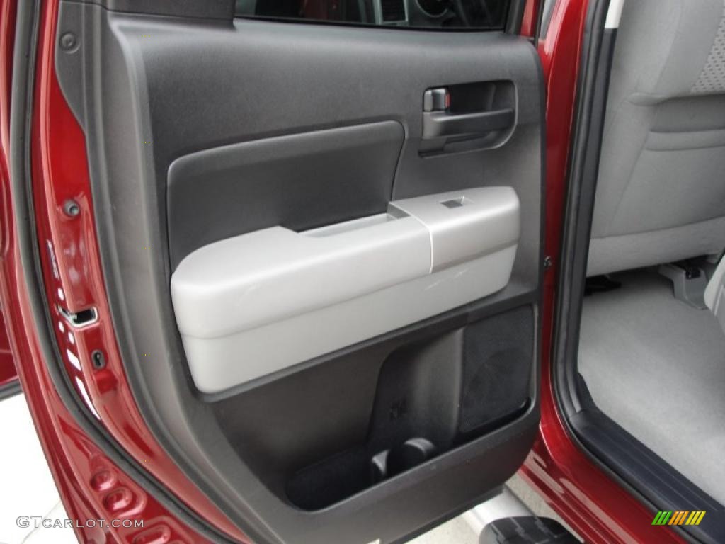 2008 Tundra SR5 Double Cab - Salsa Red Pearl / Graphite Gray photo #31