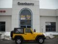 2008 Detonator Yellow Jeep Wrangler X 4x4  photo #1