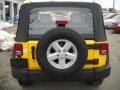 2008 Detonator Yellow Jeep Wrangler X 4x4  photo #3