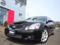 2007 Super Black Nissan Maxima 3.5 SE  photo #4