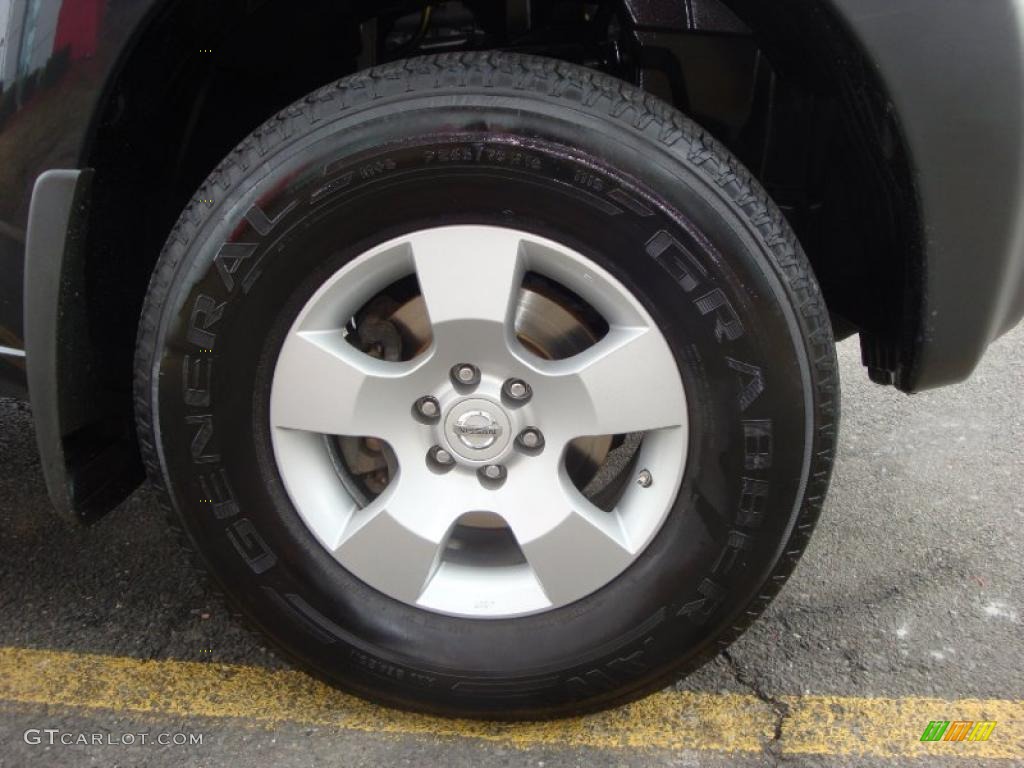 2007 Xterra S 4x4 - Night Armor Black Metallic / Charcoal photo #28