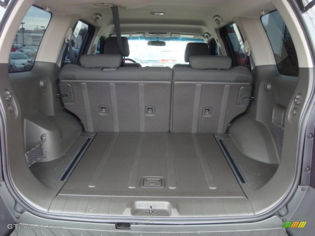 2007 Xterra S 4x4 - Night Armor Black Metallic / Charcoal photo #32