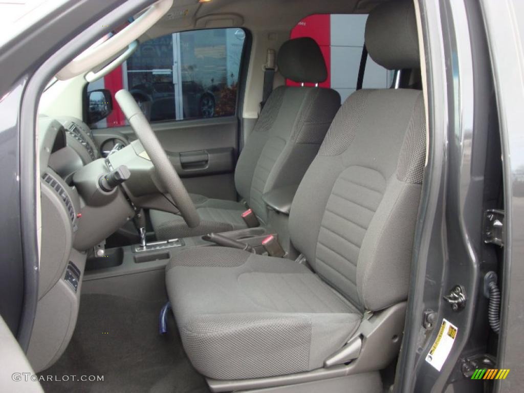 2007 Xterra S 4x4 - Night Armor Black Metallic / Charcoal photo #35