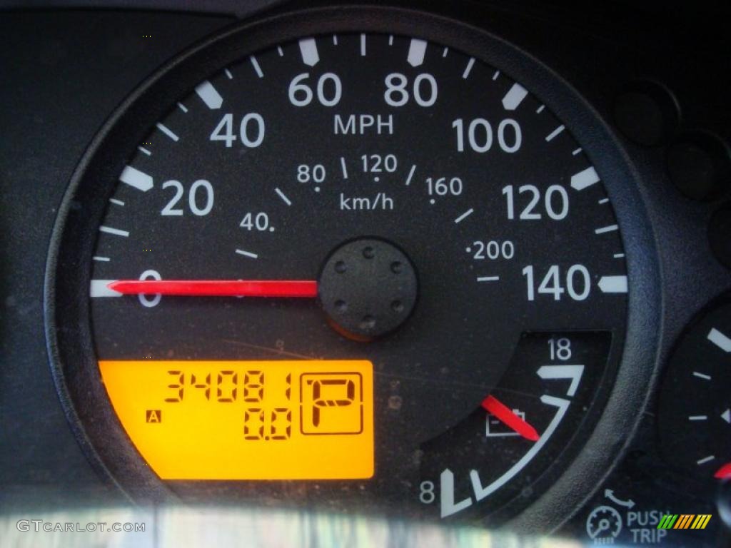 2007 Xterra S 4x4 - Night Armor Black Metallic / Charcoal photo #39