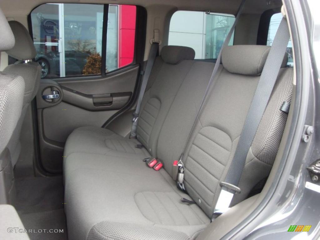 2007 Xterra S 4x4 - Night Armor Black Metallic / Charcoal photo #42