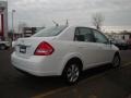 2008 Fresh Powder White Nissan Versa 1.8 SL Sedan  photo #9