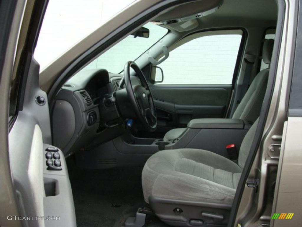 2005 Explorer XLT 4x4 - Mineral Grey Metallic / Graphite photo #9