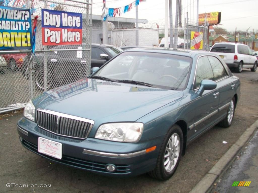 2004 XG350 L Sedan - Celadon Green Metallic / Gray photo #1