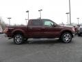 2010 Royal Red Metallic Ford F150 XLT SuperCrew 4x4  photo #2