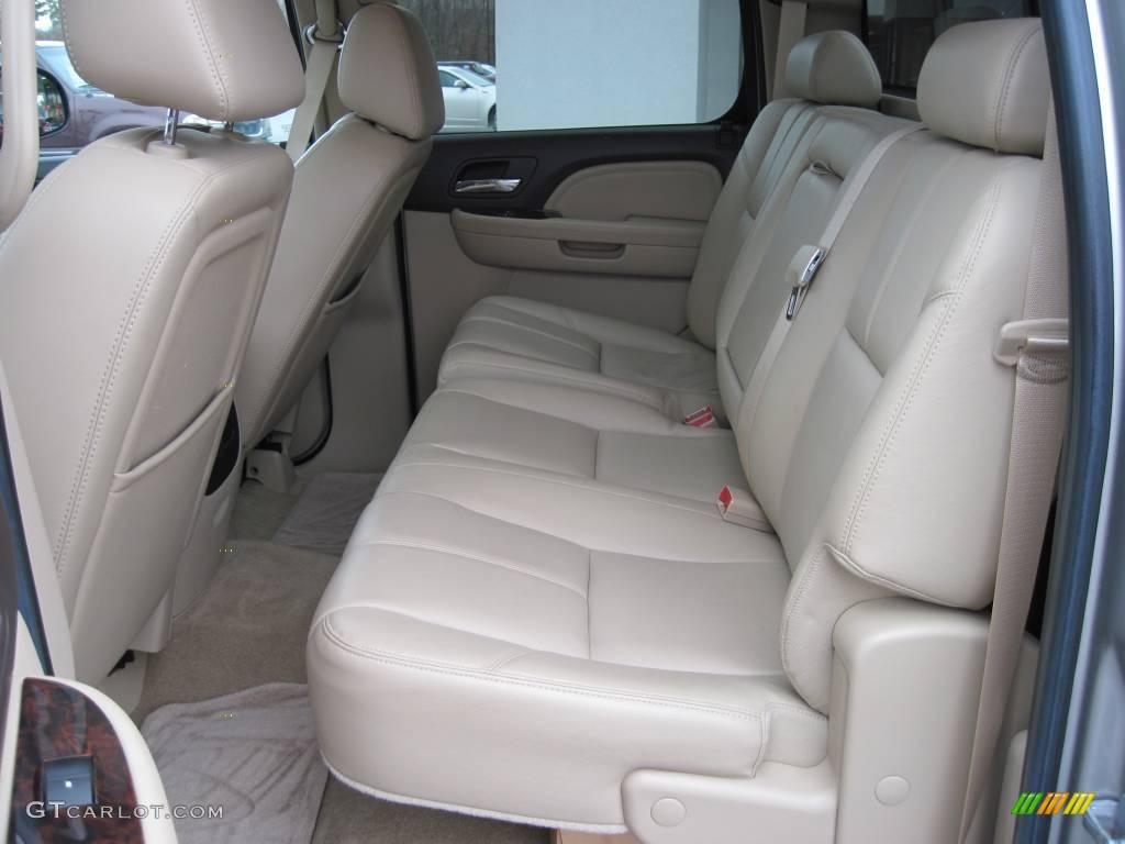 2008 Sierra 1500 Denali Crew Cab - Silver Birch Metallic / Cocoa/Light Cashmere photo #10