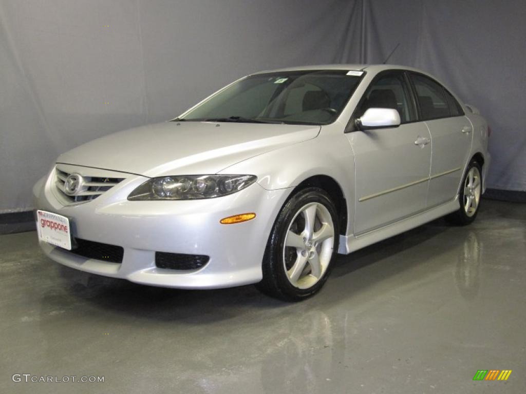 Glacier Silver Metallic Mazda MAZDA6