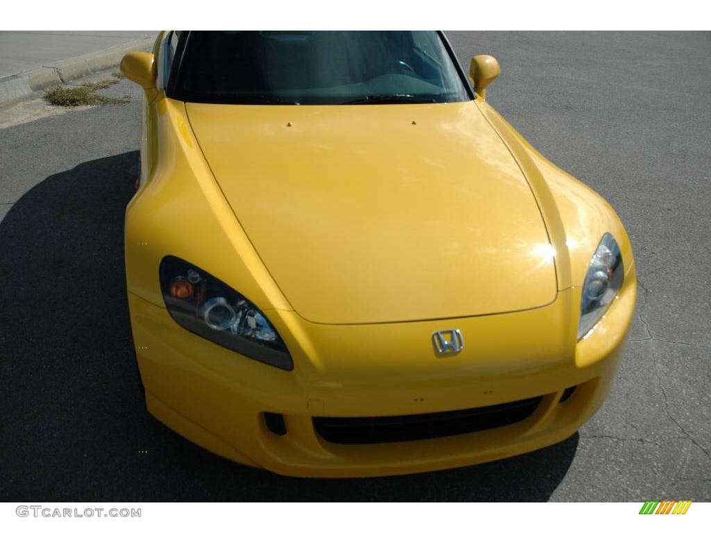 2005 S2000 Roadster - Rio Yellow Pearl / Black photo #6