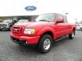 2010 Torch Red Ford Ranger Sport SuperCab  photo #6