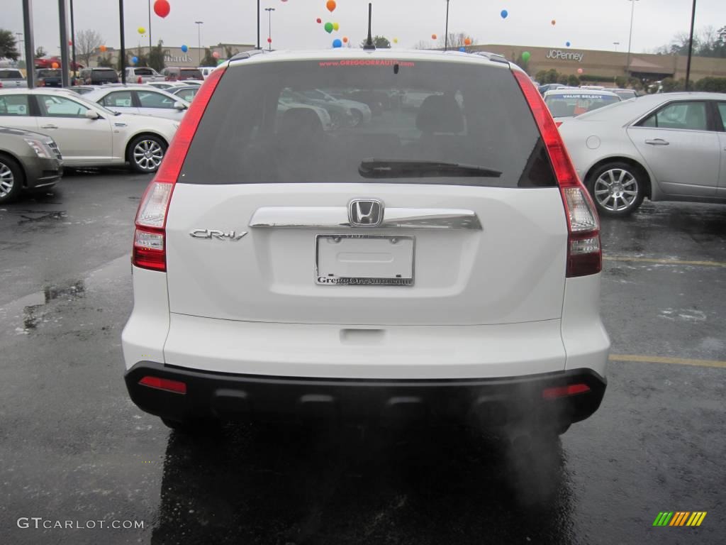 2008 CR-V EX - Taffeta White / Gray photo #4